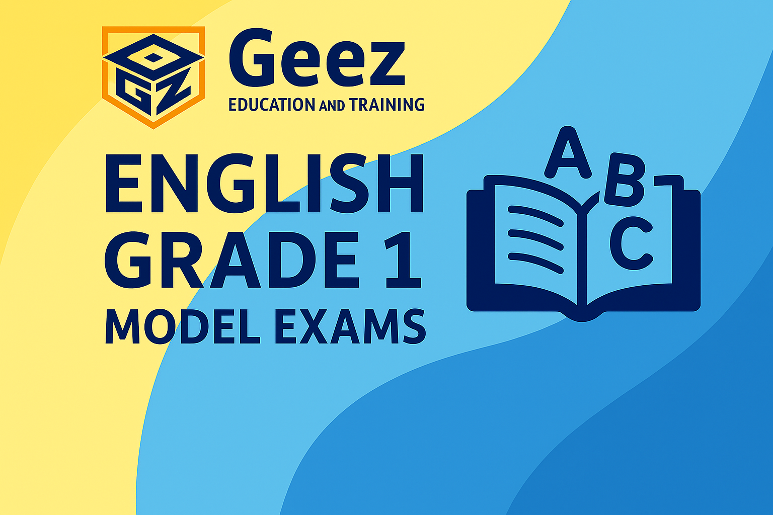 English Grade 1 - Model Exams